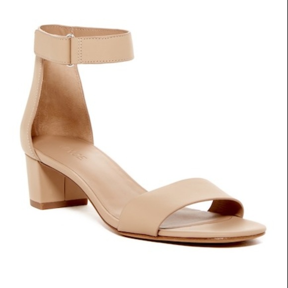 Vince Shoes - NWOT Vince Rita Leather Sandals Cappucino Sz 6.5